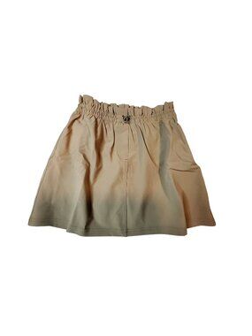 Spanx Womens Tan Skort XS Elastic Waistband Pockets Skirt and shorts combination